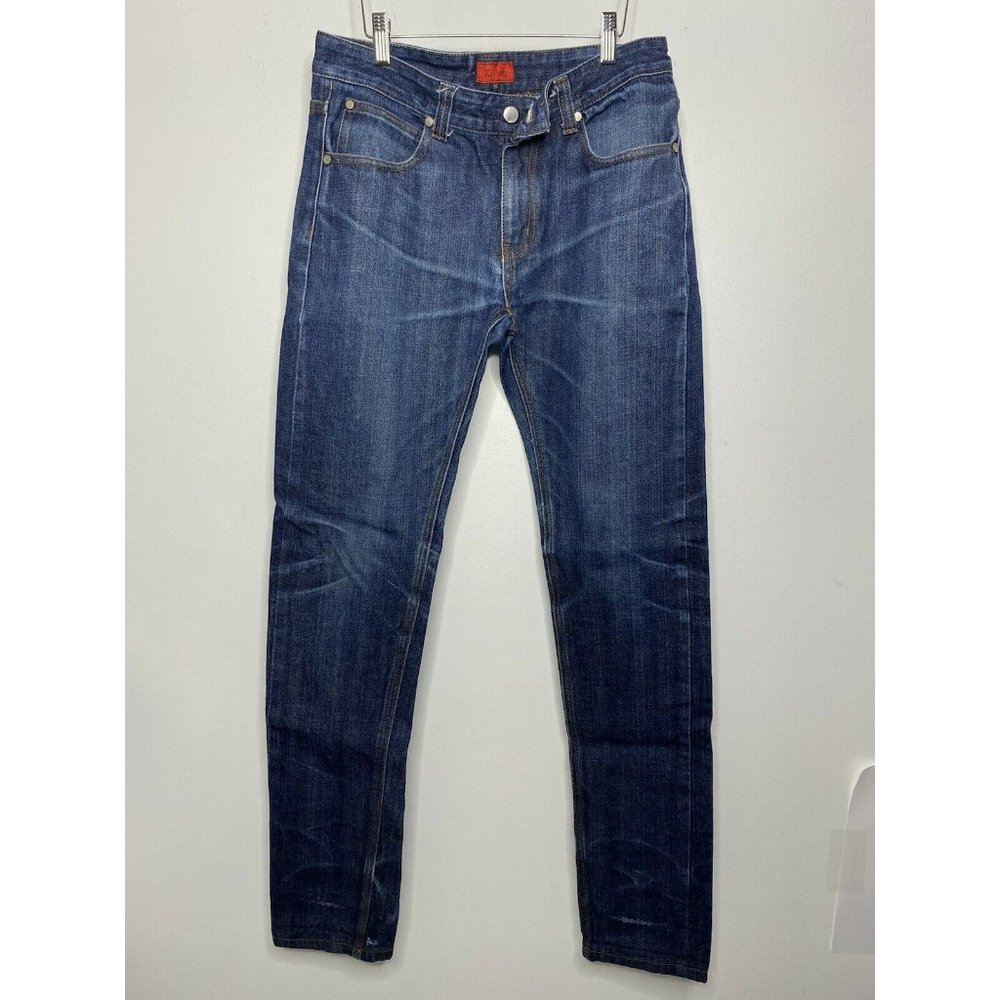 Killion Men's Size 30 midrise Slim Leg Blue Denim Jeans